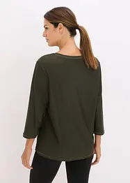 Ultrasoft outdoor shirt met ¾ mouwen, sneldrogend, bonprix