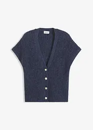 Mouwloos vest met decoratieve knopen, bonprix