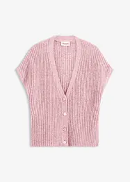 Mouwloos vest met decoratieve knopen, bonprix