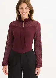 Longsleeve in een viscosemix, bonprix