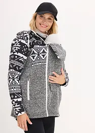 Fleece zwangerschapsvest/draagvest, bonprix