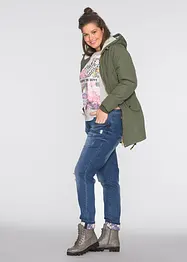 Parka met teddy fleece, bonprix