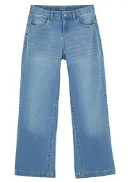 Wide leg mid waist jeans, bonprix