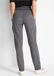 Harembroek van crinkle stof, bonprix