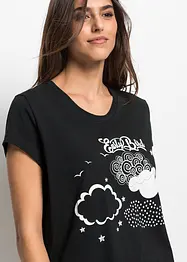 Capri pyjama van biologisch katoen, bonprix