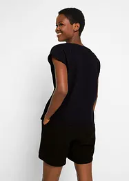 Mousseline blousetop van katoen, bonprix
