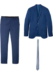 Pak met stropdas, slim fit (3-dlg. set), bonprix