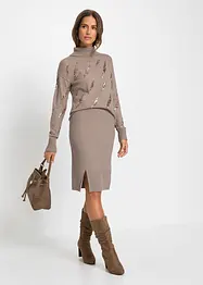 Oversized trui in een zachte viscosemix, bonprix