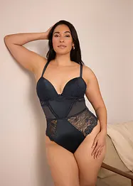 Stringbody met glanseffect, bonprix