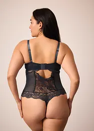 Stringbody met glanseffect, bonprix