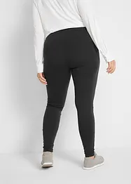 Stretch legging met biologisch katoen (set van 2), bonprix