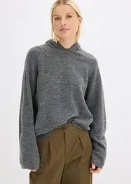 Gebreide hoodie, bonprix