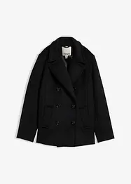 Peacoat van wolmix, bonprix
