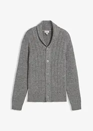 Vest met geribd patroon, bonprix