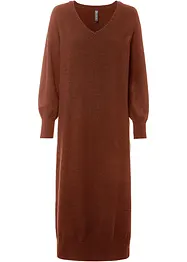 Gebreide oversized midi jurk, bonprix