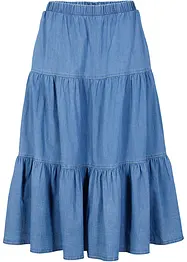 Denim strokenrok, bonprix