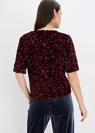 Shirt met pailletten, bonprix