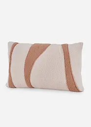 Bouclé kussen met een grafisch motief, bonprix