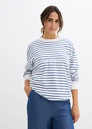 Zwangerschaps- en voedingsshirt van katoen, bonprix
