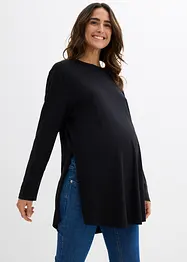 Lang zwangerschapsshirt/voedingssshirt van katoen, bonprix