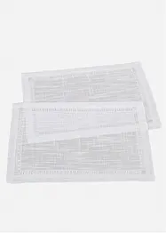 Placemats met broderie anglaise (set van 2), bonprix