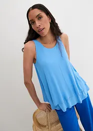 Dubbellaagse top van viscose, bonprix