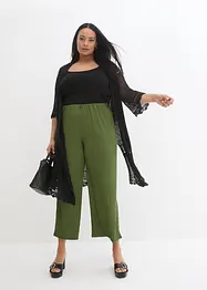 Lang vest van ajour, bonprix