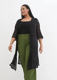 Lang vest van ajour, bonprix