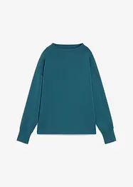 Oversized sweater van zachte scuba, bonprix