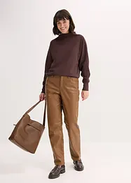 Oversized sweater van zachte scuba, bonprix