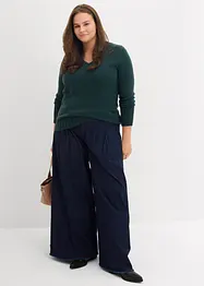Trui met V-hals, bonprix