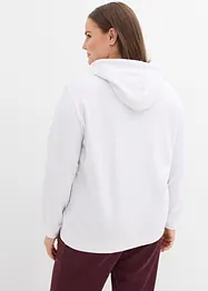 Basic hoodie van zacht frotté, bonprix