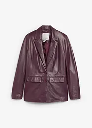 Leren blazer van lamsnappa, bonprix