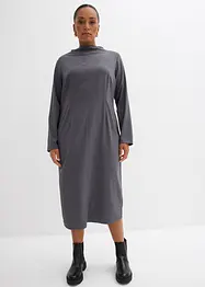 Midi jurk in een viscosemix, bonprix