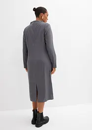 Midi jurk in een viscosemix, bonprix