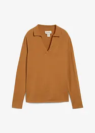 Poloshirt van fijne viscose, bonprix