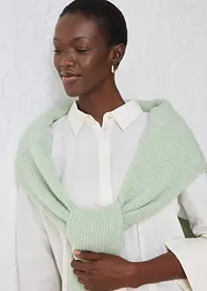 Blouse met zijde, bonprix
