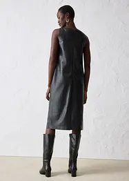 Leren jurk van nappaleer, bonprix