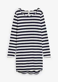 High-low jurk van zwaar katoen, bonprix