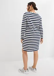High-low jurk van zwaar katoen, bonprix