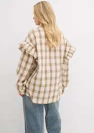 Overhemdblouse met volants, bonprix