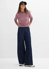 Longsleeve met opstaande kraag, bonprix