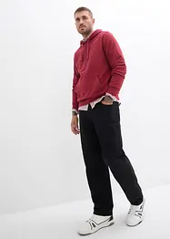 Relaxed fit twillbroek met comfortband, straight, bonprix