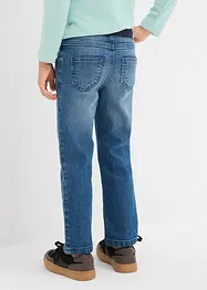 Instapjeans met tailleband, mid waist, bonprix