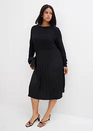 Midi jurk in een viscosemix, bonprix