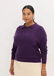 Fijn gebreide trui met viscose, bonprix