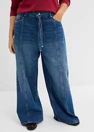 Wide leg jeans high waist, bonprix