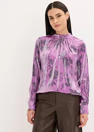 Satijnen tuniek met viscose, bonprix