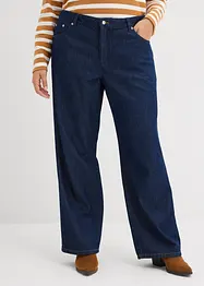 Straight jeans mid waist, bonprix