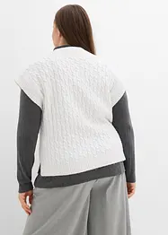 Spencer met kabelpatroon, bonprix